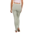 thumbnail image 3 of Inspire Chic Leggings de Algodón para Mujeres con Cintura Elástica, Pantalones de Yoga Suaves para Navidad, Medias con Espolones en Gris Verde, 3 of 6