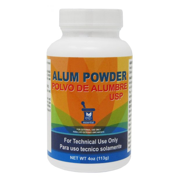 Alumbre en Polvo Alum Powder 4 oz