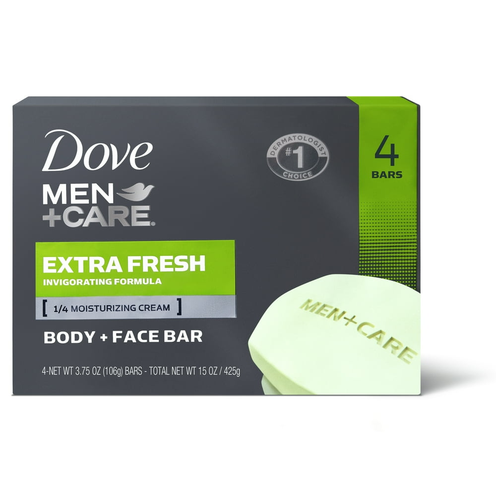 Dove Men+Care Bar 3 in 1 Cleanser for Body, Face, and Shaving Extra