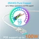 thumbnail image 4 of Cable Ethernet Sokqovt Cat6a de 150 pies para exteriores e interiores, blanco, 4 of 6