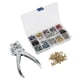thumbnail image 3 of Kit de herramientas de cierre de botón a presión, 5mm, 12 colores, hebilla con ojales con herramienta de mano, accesorios para manualidades DIY, 3 of 5