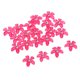 thumbnail image 5 of 20 botones de sastrería con parte trasera plana y decoración de diamantes de imitación para ropa Rosa roja, 5 of 7
