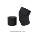 thumbnail image 4 of Rodilleras Compresión Nailon DQrwqpou Vendas Ajustables para Piernas Seguridad Deportiva negro Puro, 4 of 6