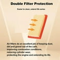 thumbnail image 4 of Lawn Mower Air Filter , Replacement Engine Parts for Multiple Models , 3.46 x 5.75 Inch Paper and Rubber Material , Garden Lawn Care and Outdoor Mower Maintenance, 4 of 5
