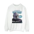 thumbnail image 1 of Star Wars The Mandalorian Mens Mando Comic Cover Sweatshirt, 1 of 3