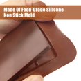 thumbnail image 3 of Moldes para gofres de chocolate y barras energéticas de chocolate, de silicona antiadherente, de grado alimenticio, desmontables. 2 paquetes, 3 of 5