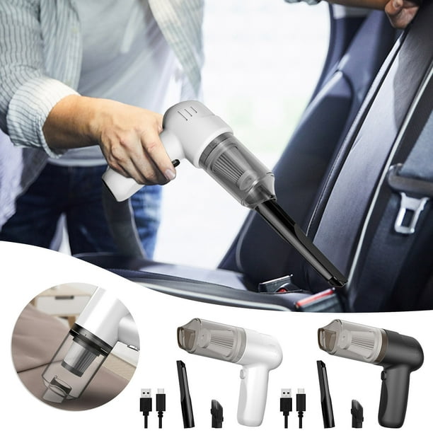 Aspirador de Coche Inalámbrico Xihbxyly Portátil de mano Pequeño