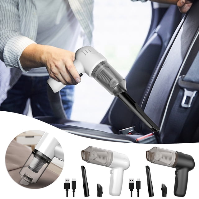 Aspirador de Coche Inalámbrico Xihbxyly Portátil de mano Pequeño