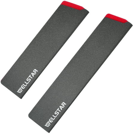 WELLSTAR Knife Edge Guards Set, 2 Piece Universal Blade Covers, BPA Free ABS Protective Blade Sheaths