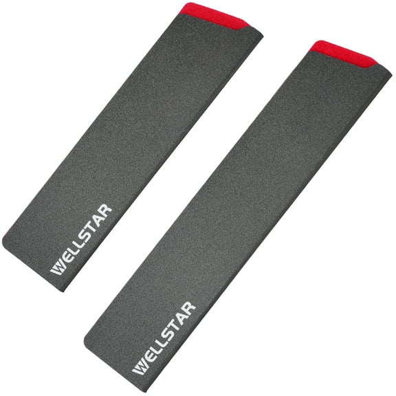 WELLSTAR Knife Edge Guards Set, 2 Piece Universal Blade Covers, BPA Free ABS Protective Blade Sheaths