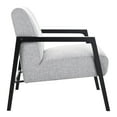 thumbnail image 2 of Moe's Home Collection Fox Chair Beach Stone Grey, 2 of 4