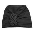 thumbnail image 3 of MSJUHEG Head Coverings,Turbans,Head Scarf,Hair Scarves,Chemo Hats,Head Hat Cap Ethnic Pre Tied Braid Hair Cover Wrap Turban Headwear Hat Black One Size, 3 of 5
