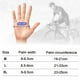 thumbnail image 5 of Guantes de ciclismo Guantes de ciclismo Verano Medio dedo Gel Guantes de bicicleta de montaña que absorben los golpes Antideslizantes Guantes de bicicleta de montaña reflectantes multicolores Hombres y mujeres Ormromra 220494-3, 5 of 8