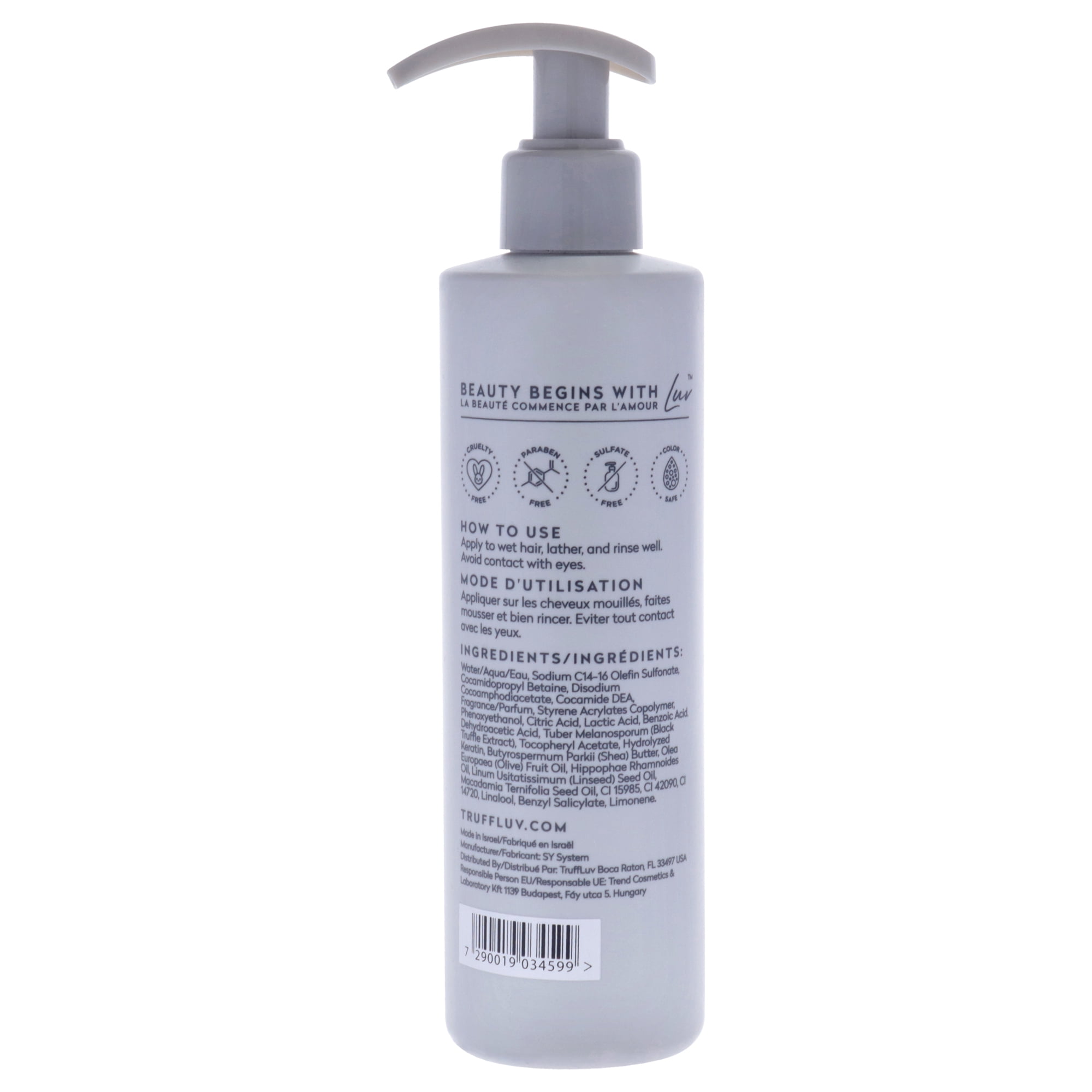 TruffLuv Truffle Shampoo, Shampoo for Men and Women, 8.4 oz