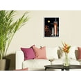 thumbnail image 3 of US Discover Space Shuttle Prelaunch with Full Moon March 11, 2009 - NASA Color Photo - Fine Art Rolled Canvas Print (Unframed) 27in x 40in, 3 of 4