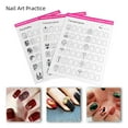 thumbnail image 2 of Drawing Painting Exercise Books Tool Nail Art Practice Template Learning, 2 of 7