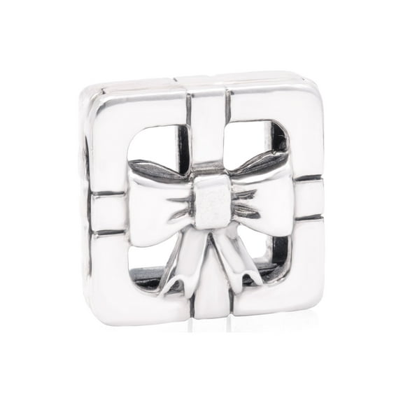 PANDORA Reflexions gift clip charm in sterling silver