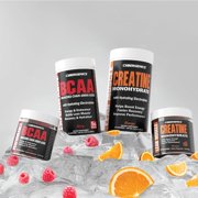Cybergenics Creatine Monohydrate Powder, Pure Creatine, 5 grams Creatine per Serving, Supports Muscle Recovery, Improve Performance and Strength, Gluten Free, 6.45 oz, 30 Servings, Orange Flavor