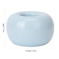 thumbnail image 3 of Peahefy Donut Toothbrush Holder,Donut Ceramic Toothbrush Holder Novel Candy Color Cute Multi-functional Toothbrush Base, Toothbrush Base, 3 of 8