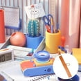 thumbnail image 6 of 2pcs PU Leather Drumstick Bag Drum Stick Holder 2 Colors Drum Stick Pen Storage Handbag Leather Drum Stick Carrying Case Drum Accessories Gift, 6 of 7