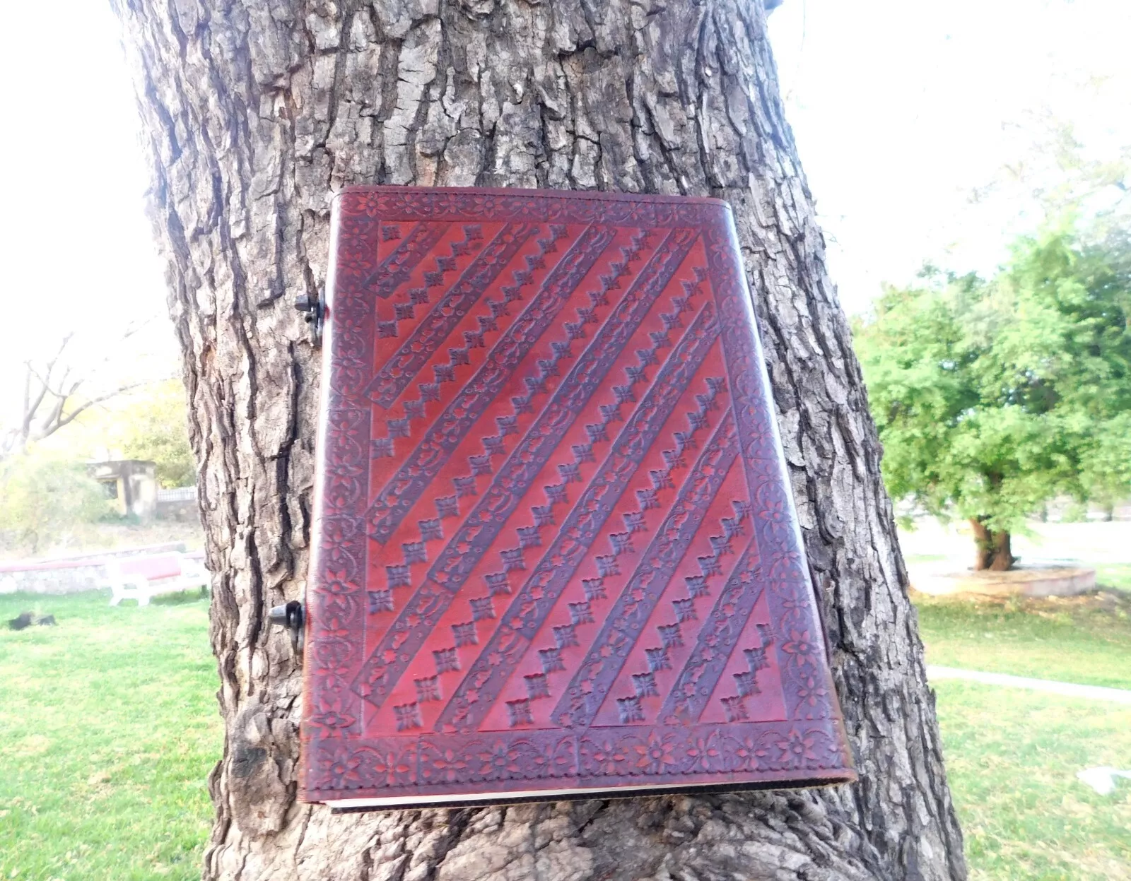 Handcrafted Dream Cather Design Vintage Leather Bound Journal Diary Antique Style Notebook For Men & Women Office Stationary Use