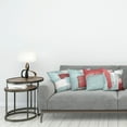 thumbnail image 3 of Ambesonne Throw Pillow Cover 4 Pack, , 16", Dried Rose and Pale Teal, 3 of 7