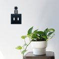 thumbnail image 2 of Village Wrought Iron ESS-44 Couvercle de Commutateur d'Ananas Double - Noir, 2 of 3