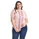 thumbnail image 4 of Blusa con detalles de lentejuela Roman Fashion /Tallas Extras, 8034 (Rosa) rosa 38, 4 of 6