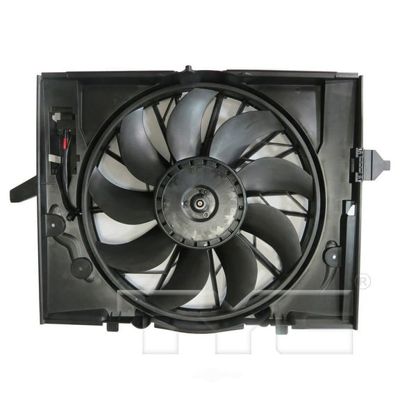 TYC 624290 Dual Radiator And Condenser Fan Assembly