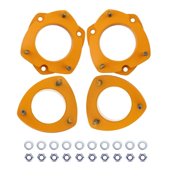 maXpeedingrods 3.5" Front & 2.5" Rear Leveling Kit for Ford Expedition 2003-2018, for Lincoln Navigator 2WD/4WD, SUV Lift Strut Spacers, Gold