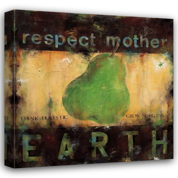 Wani Pasion 15x15 Gallery Wrapped Canvas Wall Art Titled - Respect Mother Earth