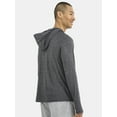 thumbnail image 3 of Athletic Works Mens Butter Soft Zip Hoodie, Sizes-S-3XL, 3 of 5