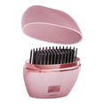 thumbnail image 1 of Costeam Mini Ice Cream Shaped Wireless Hair Straightener Brush Rechargeable，Portable Straightening Brush with Temperature Control Fast Heating Compact Design and Travel Friendly Styling, 1 of 3