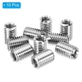 thumbnail image 3 of PATIKIL Adaptateurs de Filetage Manchon Écrou Réducteur, 10 Pcs M12*1.75 Mâle à M8*1.25 Femelle Écrou de Réparation Vis Réducteur Conversion Fixation en Acier Inoxydable 18mm, 3 of 7