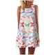 thumbnail image 1 of WILLBEST Vestidos de Verano para Mujer Vintage Boho Verano sin Mangas Playa Estampado Mini Vestido Corto Extra Grande, 1 of 3
