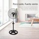 thumbnail image 4 of Ventilador Metálico 3 en 1 CM-TOP VEN26 Pedestal, Pared y Piso, 2 Piezas, Negro, 4 of 4
