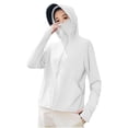 thumbnail image 2 of Naittoop Womens UV Sun Protection Jacket 2026 Summer Light Quick Dry Shirts Long Sleeve Zip up Athletic Hoodies with Pockets, 2 of 5