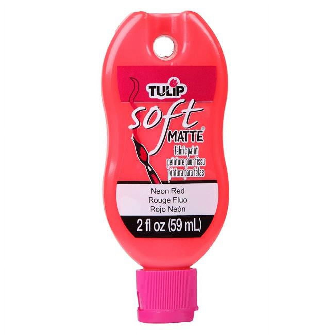 (2 pack) Tulip Soft Matte Fabric Paint, 2oz