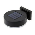 thumbnail image 6 of Hxlamzoo Solar Fence Lights Wall Mount, 9 Lumen Solar Deck Lights Solar Porch Lights Wall Sconce Warm White Lights for Outdoor, Steps, Yard, Garden, Garage, Patio, Driveway, 6 of 9