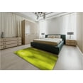 thumbnail image 5 of Ahgly Company Machine Washable Indoor Square Transitional Olive Green Area Rugs, 5' Square, 5 of 7
