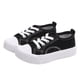 thumbnail image 1 of Zapatos de lona de color caramelo para niños de estilo otoñal, zapatos casuales de galleta para niños y niñas, zapatos blancos de suela sólida, 1 of 1
