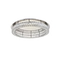 thumbnail image 5 of Monroe LED light Chrome Flush Mount Clear Royal Cut Crystal, 5 of 9