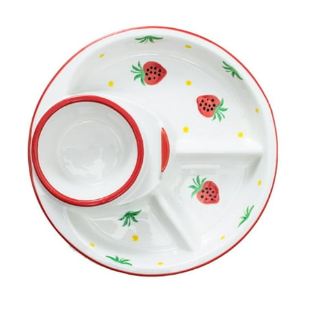 

Unmbo Portion Control Plates Ceramic Portion Control Plate for Home Breakfast Plate