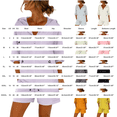thumbnail image 3 of JFGHDG Womens 2 Piece Sun Protection Lounge Sets Long Sleeve Hooded Zipper Jackets and Cargo Shorts Outdoor Hiking Outfits Beige XL, 3 of 7
