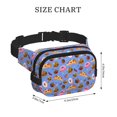 thumbnail image 4 of Easygdp Fastfoods Fanny Packs para Mujeres y Hombres, Bolsa de Cinturón, Bolsos de Cruz para Trabajo/Correr/Senderismo, 4 of 9