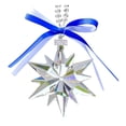 thumbnail image 1 of Adornos navideños de cristal Billuyoard 2024 Decoraciones para árboles de Navidad 75MM, 1 of 6