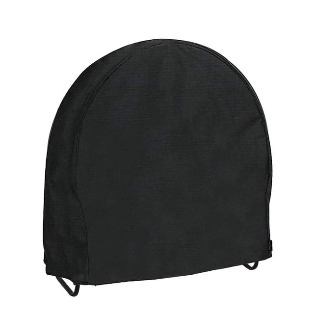 StorMaster Support de Rangement pour Bûches de 48 Pouces avec Couvercle, Anneau Rond Extérieur Robuste, Support de Rangement Circulaire