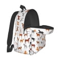 thumbnail image 4 of Rateoe Horses Pattern Student Backpack,Backpack for School,Lightweight Bag,Travel Backpack,Outdoor Backpack,Large Capacity Backpack, 4 of 6