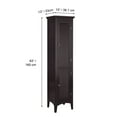 thumbnail image 3 of Teamson Home Glancy Freestanding Linen Tower, 3 of 10
