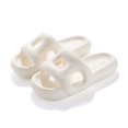 thumbnail image 1 of Mialoley Women Men Summer EVA Slippers, Solid Color Non-Slip Thick Soft Adult Couples Indoor Outdoor Open Toe Shoes, 1 of 6